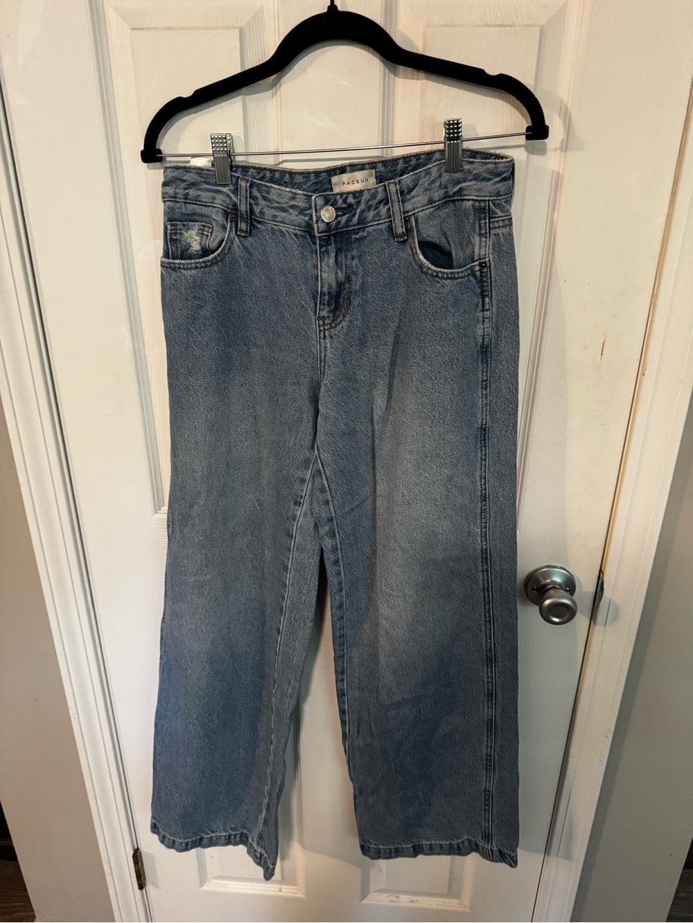 PacSun Light Blue Wide Leg Jeans